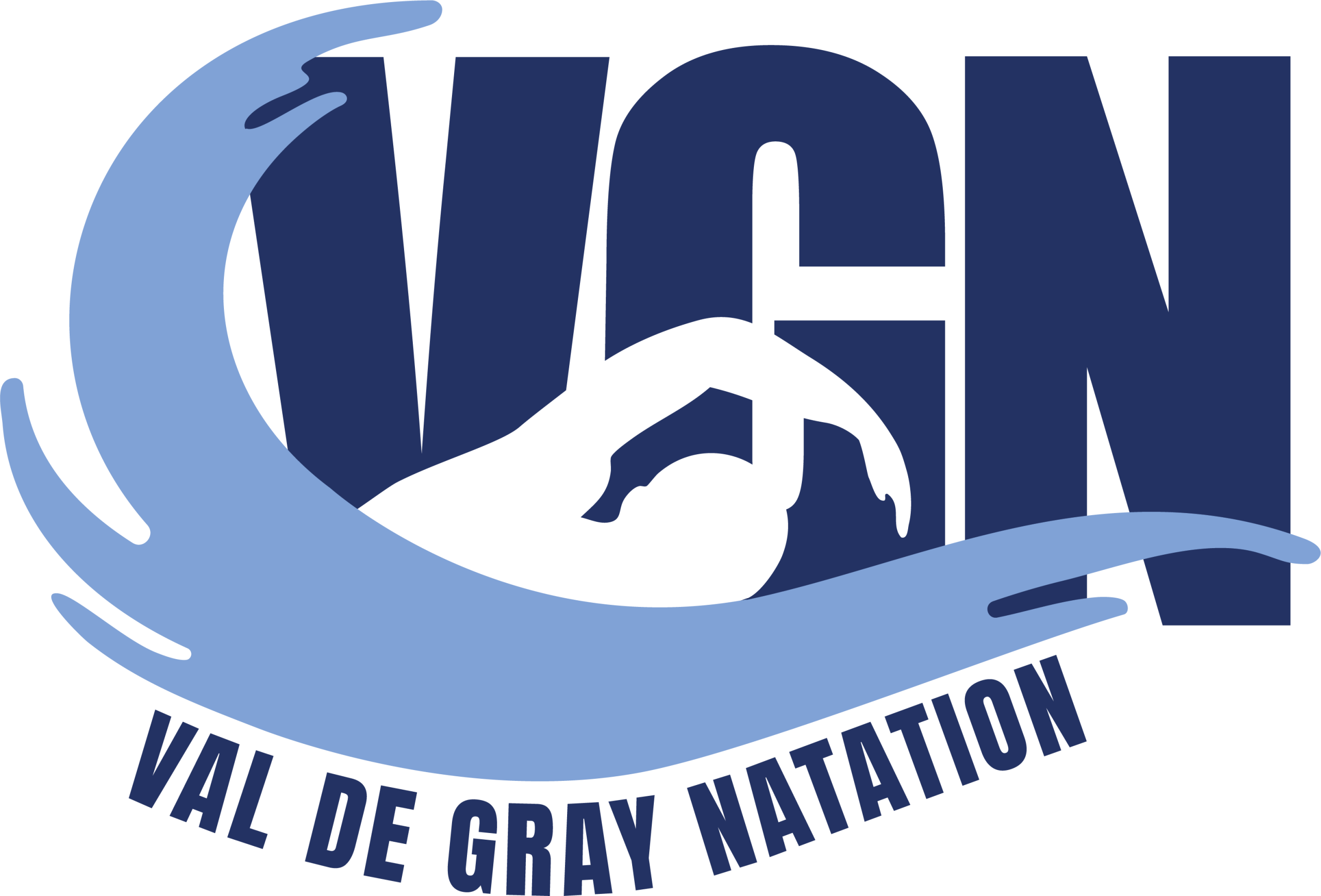 Logo Val de Gray Natation Couleur
